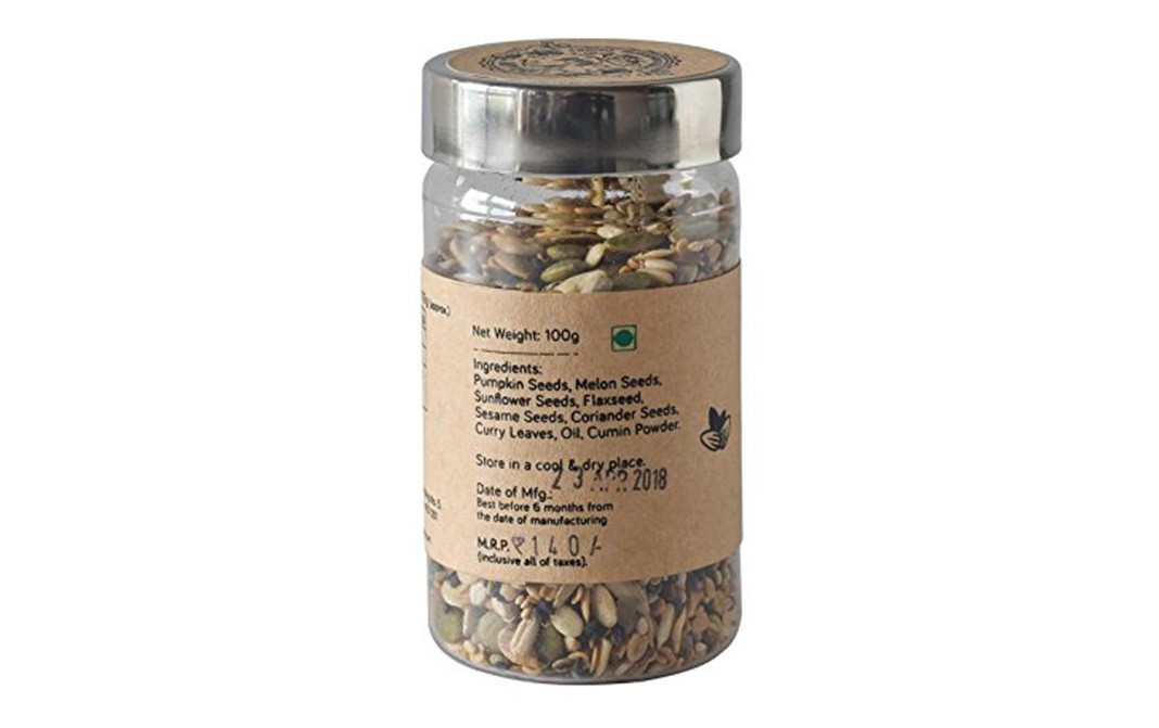 Library of Nuts Beej Blast (Assorted Digestive Mouth Freshner)   Jar  100 grams